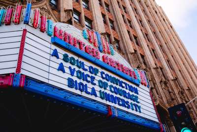 Sign for Conviction and Courage Gala