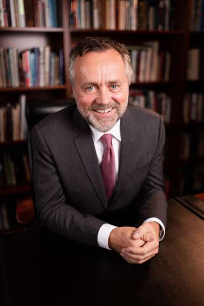 Portrait of Biola University President Barry H. Corey