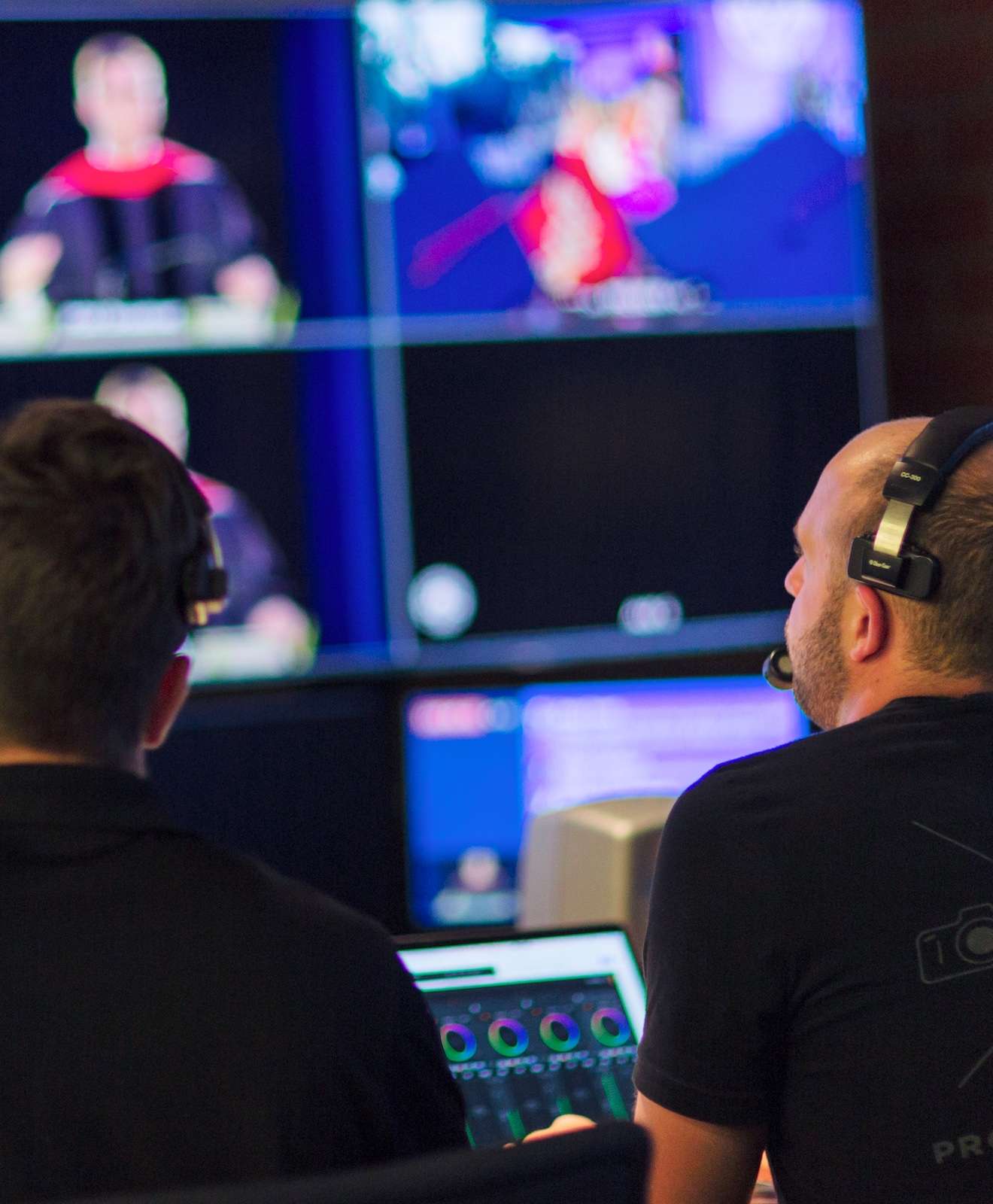 Directing Commencement at Biola University